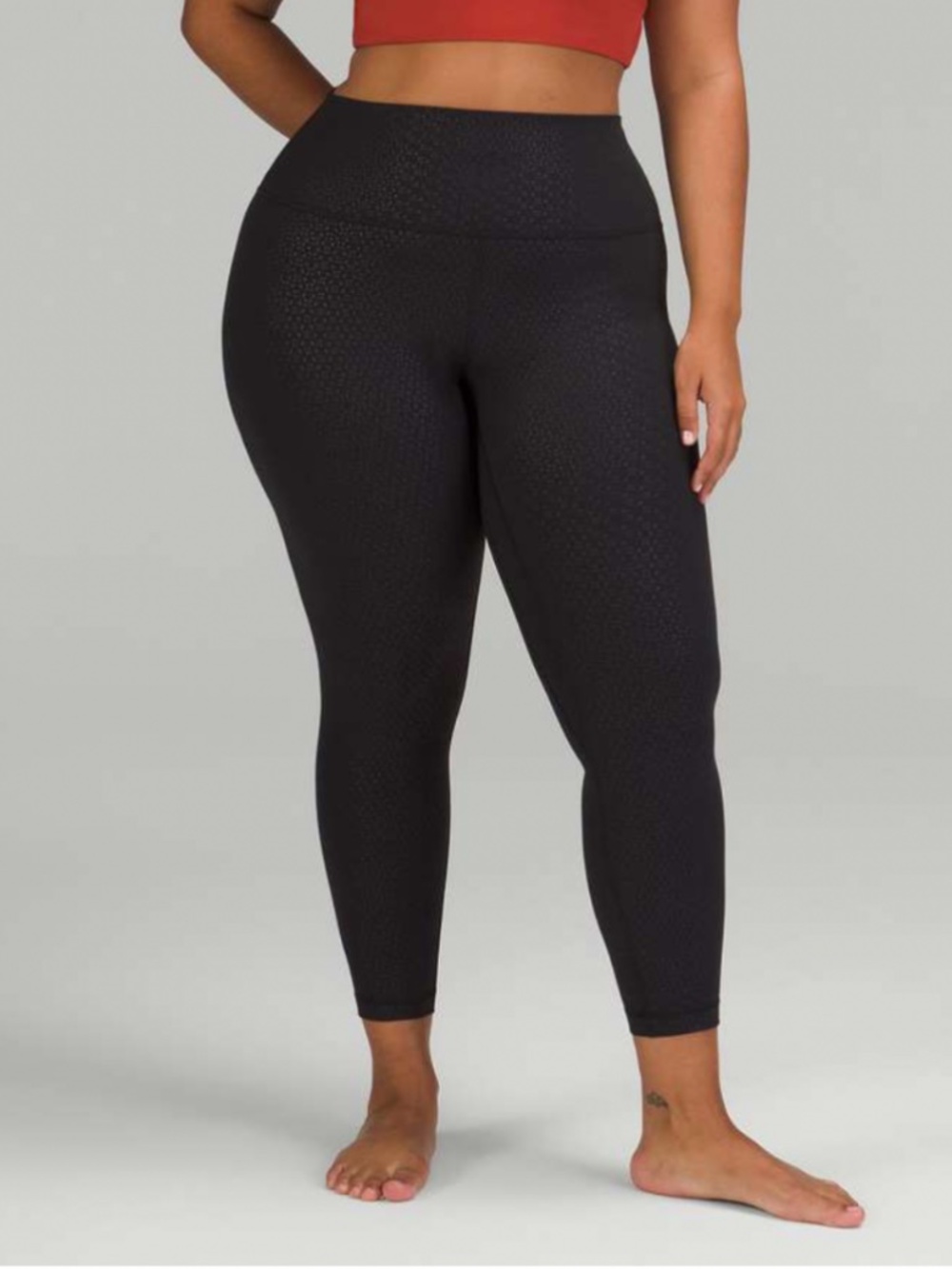 NWT lululemon Align High-Rise Pant 25” in Gradiate Geo Emboss Black 🖤